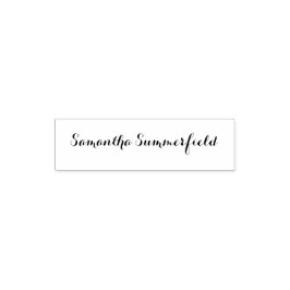 Sello Automático Propietario comercial de firmas de nombres persona