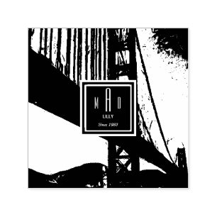 Sello Automático Puente dorado