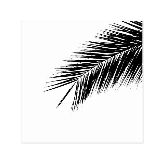 Sello Automático rama de palmera (Diseño)