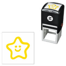 Recompensa de marca "Happy Star" (1,5" x 1,5")