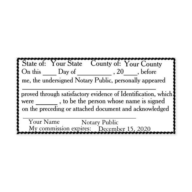 Sello Automático Reconocimiento público del Notario Fronterizo Scal (Diseño)