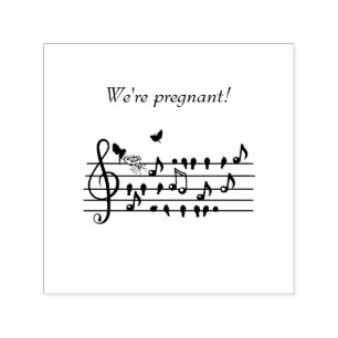 Sello Automático Recuerdo de notas de pájaro de música de ducha de