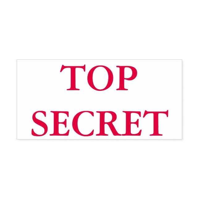 Sello Automático Red Top Secret (Diseño)