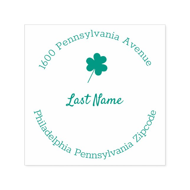 Sello Automático Redonda de Clover (Diseño)