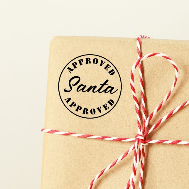 Sello Automático Regalo aprobado por Santa (Subido por el creador)