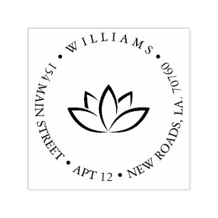 Sello Automático Remite de Lotus