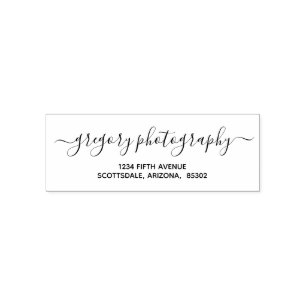 Sello Automático Remite personalizado del negocio/de la compañía