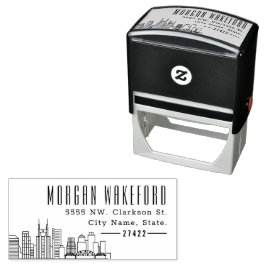 Sello Automático Residente de Nashville | Esquina moderna de Deco