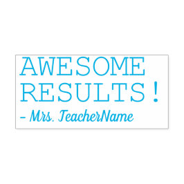 Sello Automático "¡RESULTADOS INCREÍBLES!" Estampilla de goma de re