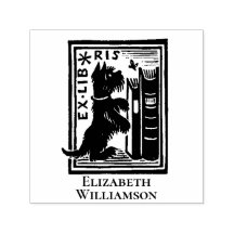 Retorno de libro de libros de caninos ex Libris