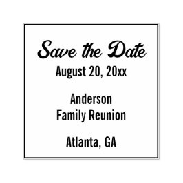 Sello Automático Reunión familiar Guardar plantilla de texto de fec