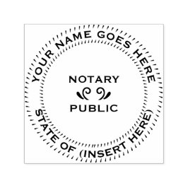 Sello Automático Ronda notarial pública