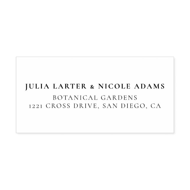 Sello Automático Rosa Silvestre Pétalos Florales Jardín Asunto Boda (Diseño)