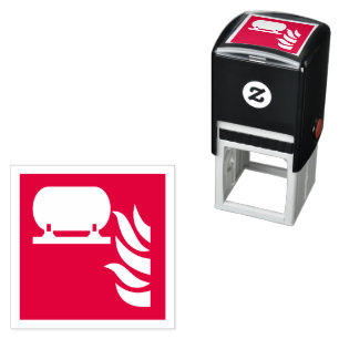 Sello Automático Rótulo de seguridad de la instalación de Extinguis