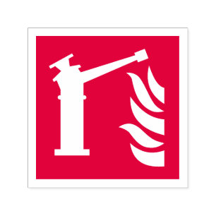 Sello Automático Rótulo de seguridad del monitor de incendios