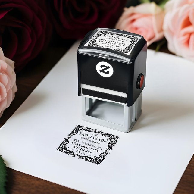 Sello Automático Royal Muse Medieval Fantasy Ornate Floreciente (Royal Muse Medieval Fantasy Flourish Ornate Self-inking Stamp)