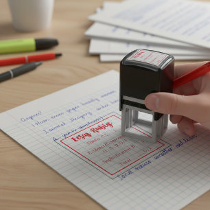 Sello Automático Rúbrica de ensayo AP Tesis Evidencia Sofisticación