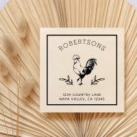Rústico Rooster | Dirección de devolución de nombr