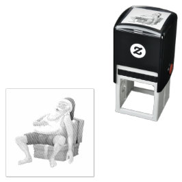 Sello Automático Santa Claus se está tomando un descanso