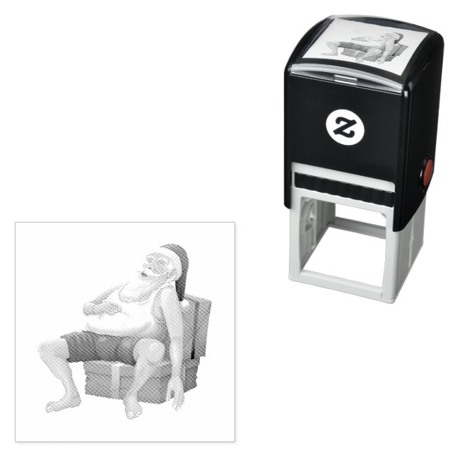 Sello Automático Santa Claus se está tomando un descanso (In Situ)