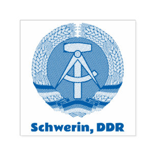 Sello Automático Schwerin, DDR, Schwerin, Alemania, Ossi de Alemani