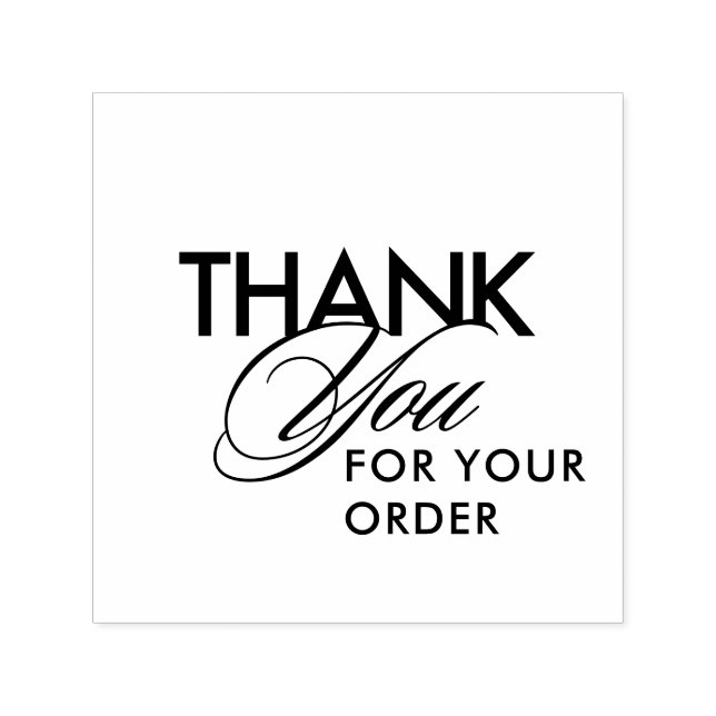 Sello Automático Script de agradecimiento simple al cliente de Terr (Diseño)
