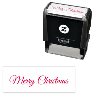 Sello Automático script de Feliz Navidad