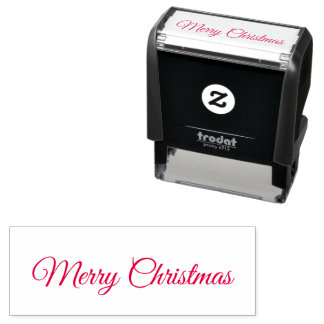 Sello Automático script de Feliz Navidad