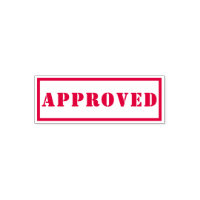 Se aprueba el control de calidad de color blanco r