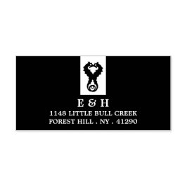 Sello Automático Seahorse Romance