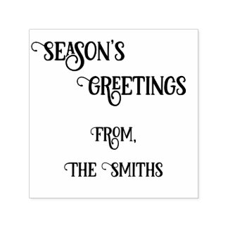 Sello Automático Season's Greetings Self-Inking Stamp