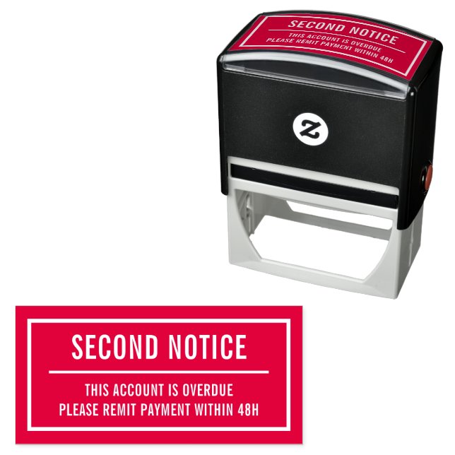 Sello Automático Second Notice Account Overdue (In Situ)