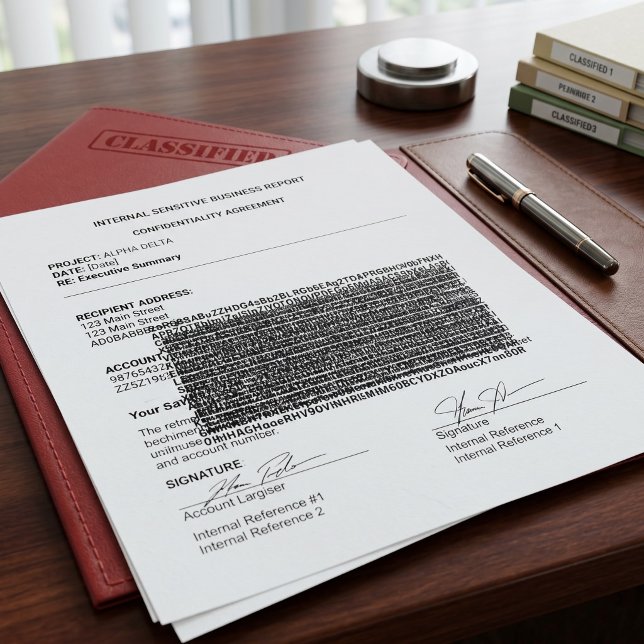 Sello Automático Seguridad de Documentos Confidenciales (Subido por el creador)