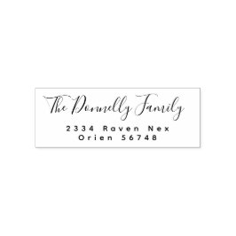 Sello Automático Self Inking Rubber Stamp