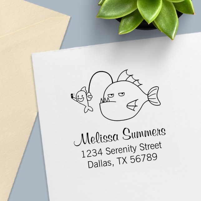 Sello Automático Selfie con dirección anglosajona (Subido por el creador)