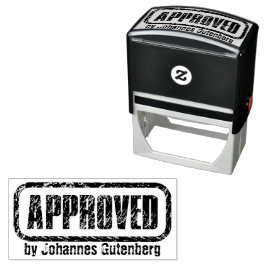 Sello Automático Selle su aprobación con estilo: personalizado