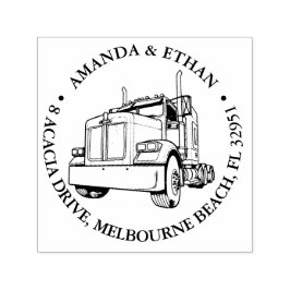 Sello Automático Semi Truck kenworth