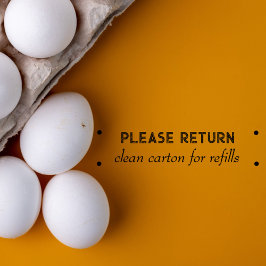 Sello Automático Sencilla y moderna casa de campo de cartón de huev