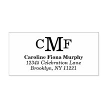 Sencillo Basic Moderno 3 Monograma Color del Perso