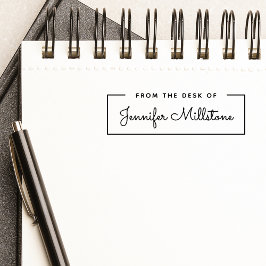 Sello Automático Sencillo desde el escritorio de nombre de guión