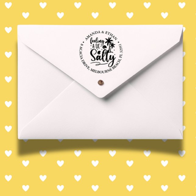 Sello Automático sensación de salinidad (Capture the spirit of summer with self-inking stamp)