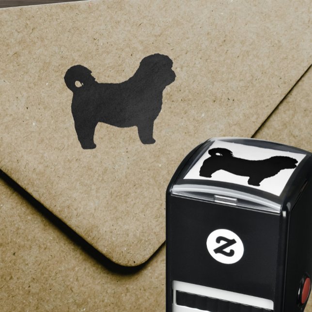 Sello Automático Shih Tzu Perro Rama Silhouette (Subido por el creador)