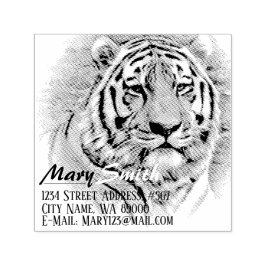 Sello Automático Siberian Tiger セルフインキングスタンプ