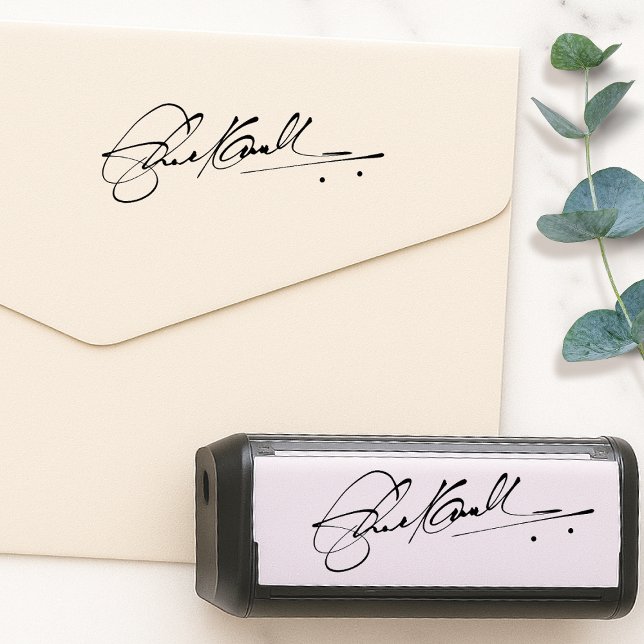 Sello Automático Signature Stamp | Upload Your Handwritten Name (The perfect stamp for easily signing documents, letters, forms, contracts, checks & more!)