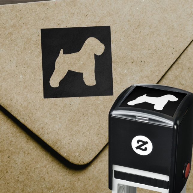 Sello Automático Silhouette de la raza de perro de la rueda blanda  (Subido por el creador)