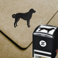 Silueta de perro pastor de Anatolian