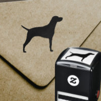 Silueta de raza de perro de Vizsla