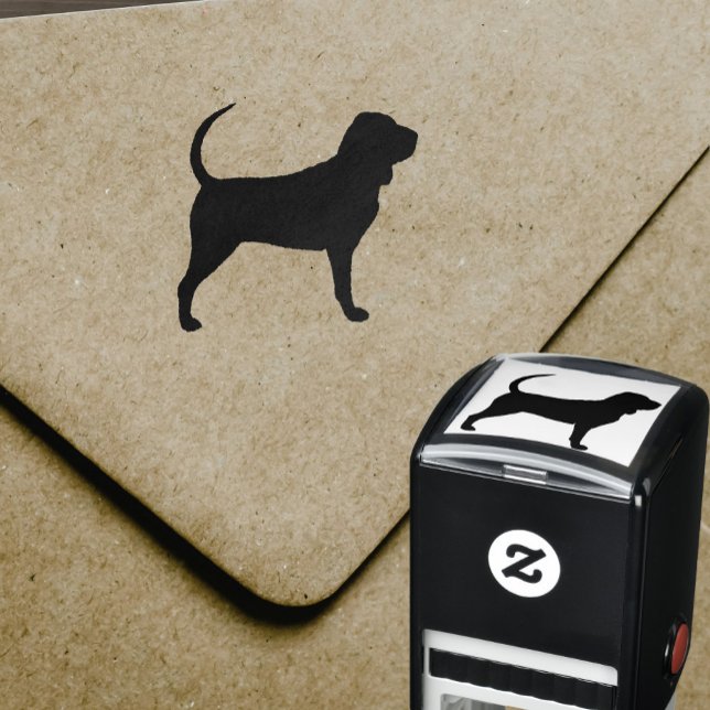 Sello Automático Silueta de raza de perro santo (Subido por el creador)