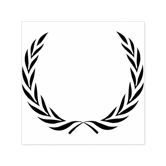 Sello Automático Silueta simple de la guirnalda (Diseño)