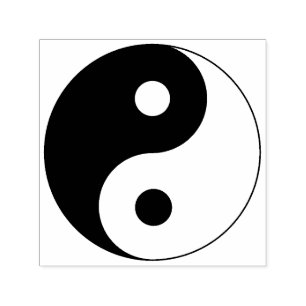 Sello Automático Símbolo Espiritual Yin Yang